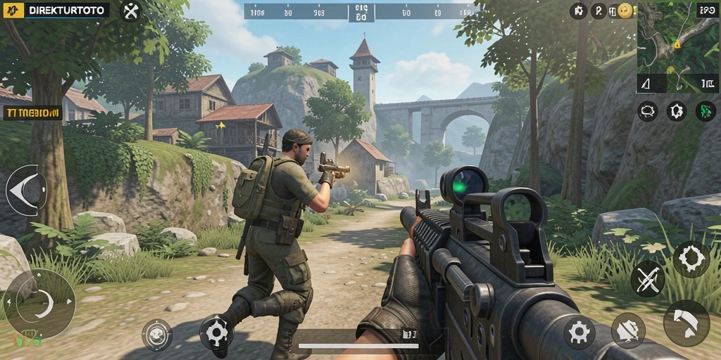 Tangkapan layar dari gameplay seru DIREKTURTOTO dalam aksi.