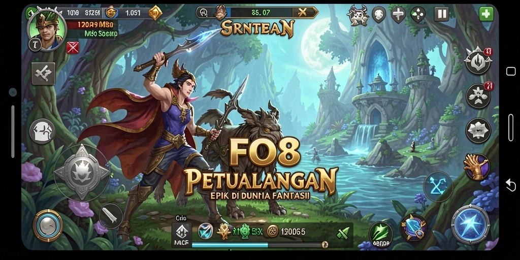 Gameplay seru dan menantang di dunia petualangan FO8.