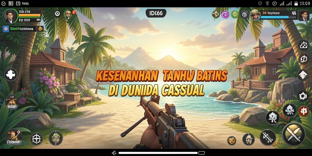 Gameplay menarik dan penuh warna dalam ID66.