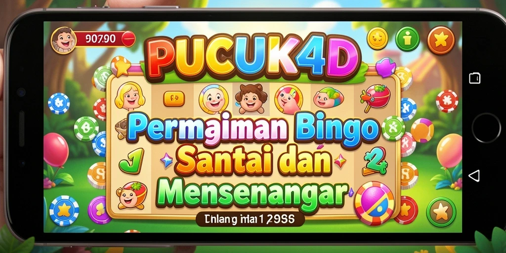 Screenshot utama PUCUK4D menampilkan sesi permainan Bingo yang penuh keseruan.