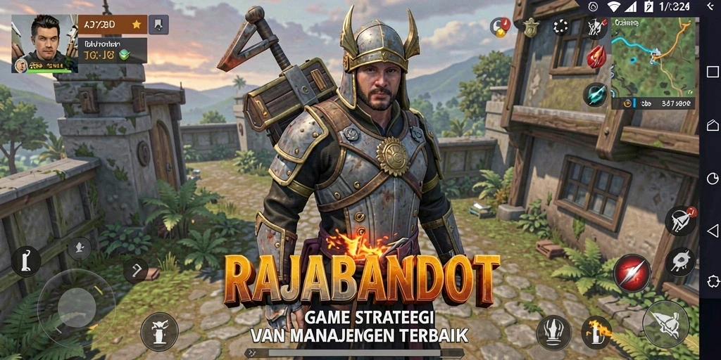 Screenshot dari gameplay mendebarkan RAJABANDOT