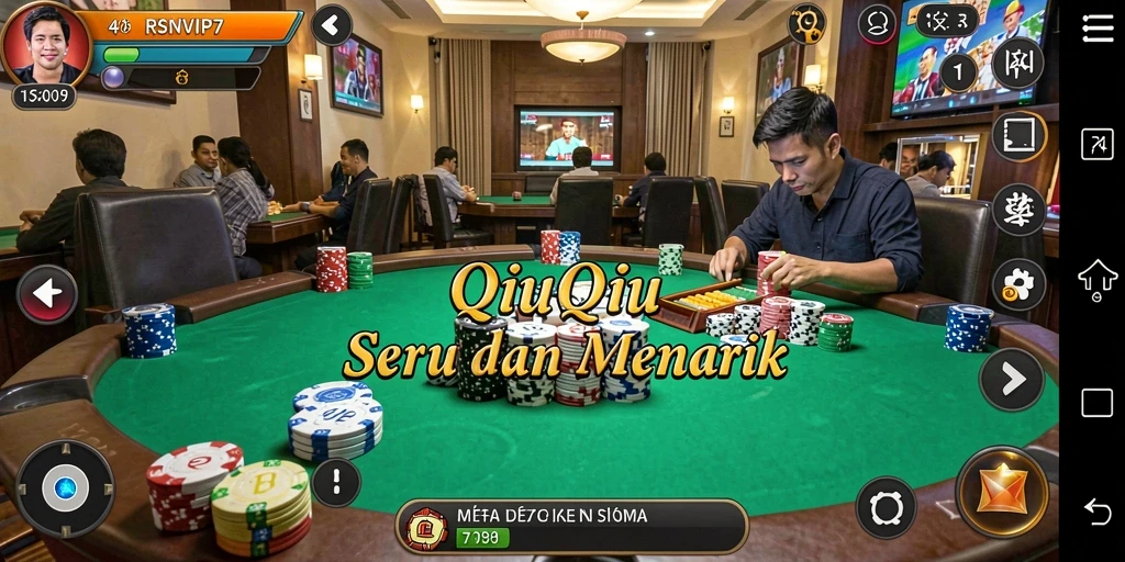Gameplay menarik QiuQiu di RSNVIP7 dengan kartu dan strategi.